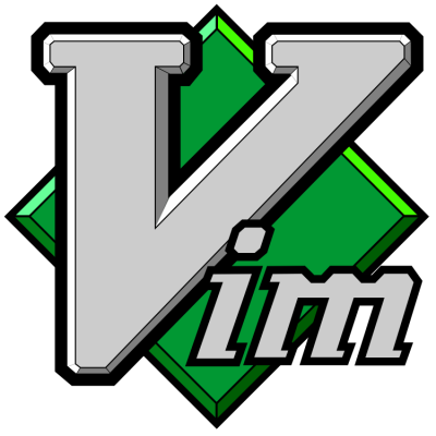 Vim editor logo display