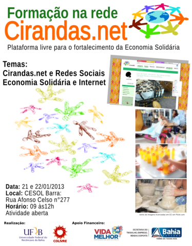 Cartaz formacao cirandas display