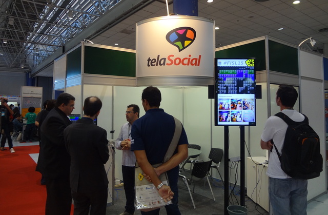 Tela social 1 display