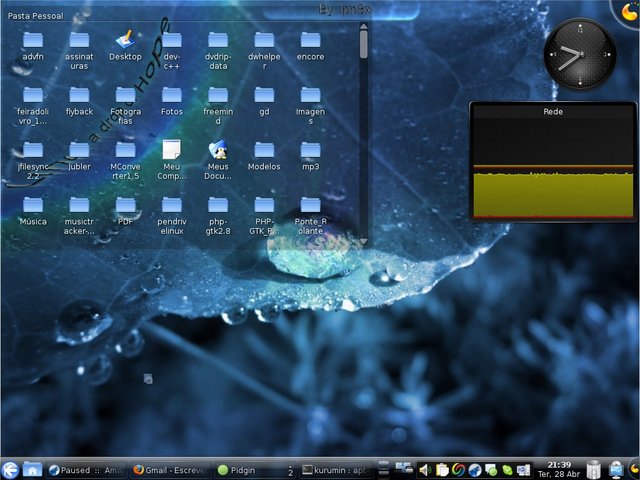 Desktop kubuntu 9 04 display