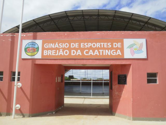 Frente do ginasio display