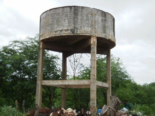 Caixa dagua display